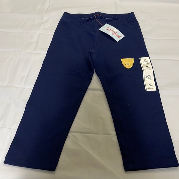 Cat & Jack Other - Cat & Jack girls navy blue capri legging size M 7-8 NWT